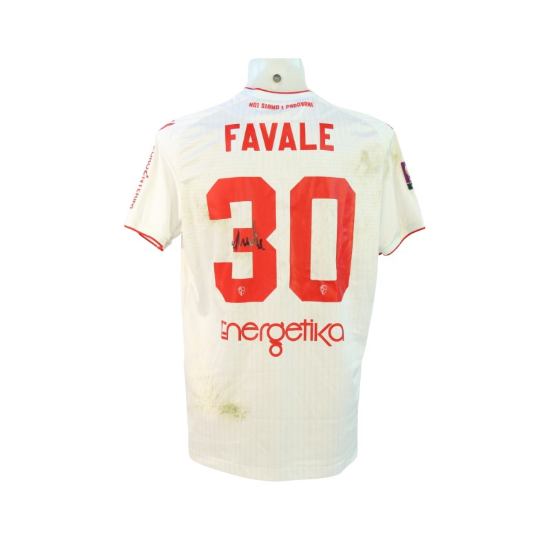 Favale's Signed Unwashed Shirt, Padova vs Atalanta U23 2024