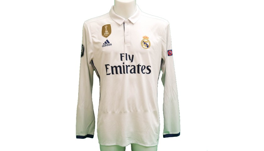 Ronaldo Real Madrid Shirt, Issued/Worn SuperCoppa UEFA 2014 - CharityStars