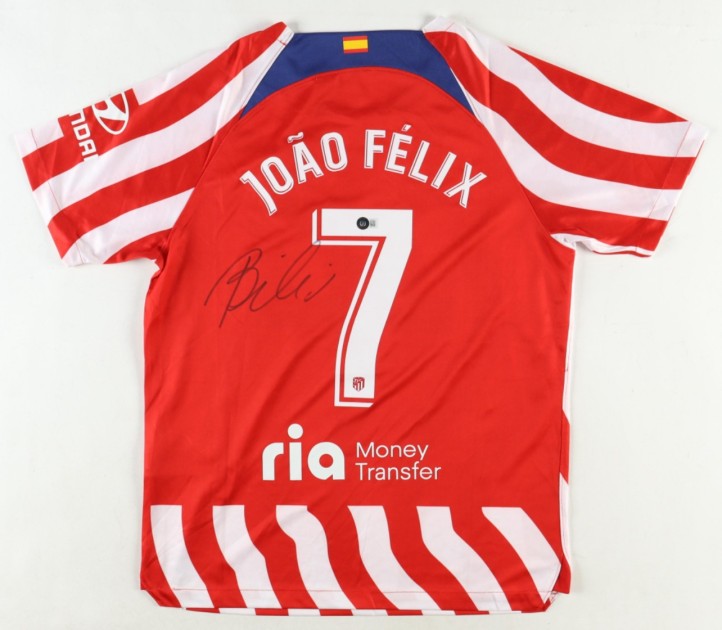 Joao Felix's Atletico Madrid 2022/23 Signed Shirt