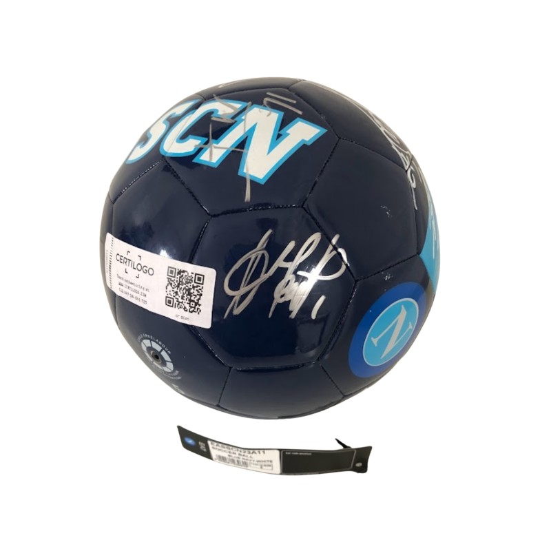 Official Napoli Football - Signed by the Squad