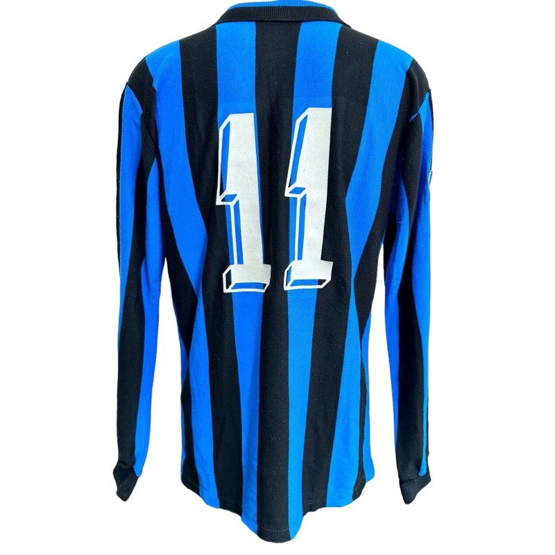 Rummenigge's Match Worn Shirt, Inter vs Torino 1985