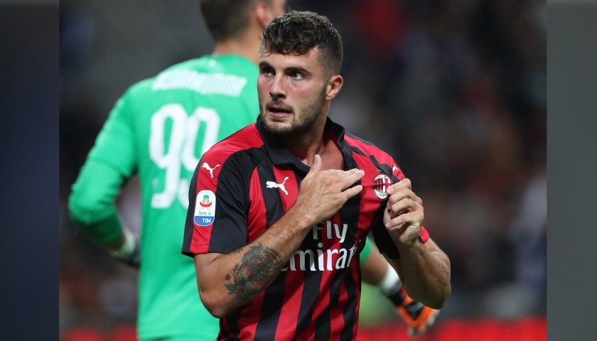 Cutrone's AC Milan Match-Issue Signed Shirt, 2018/19 