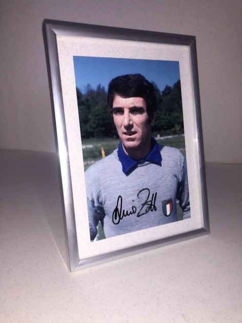 Fotografia Autografata da Dino Zoff 