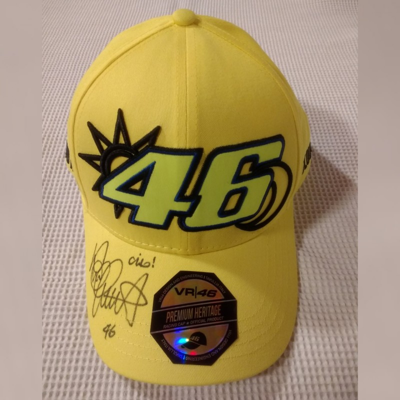 Cap Signed by Valentino Rossi