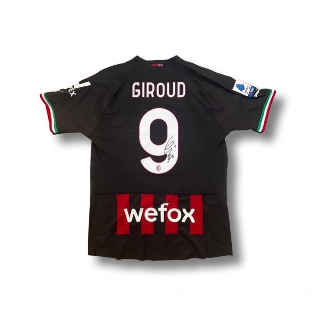 Olivier Giroud's AC Milan 2021/22 Signed Shirt