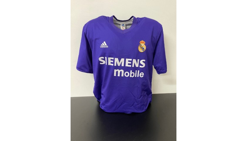 Zidane's Real Madrid Signed Shirt - CharityStars