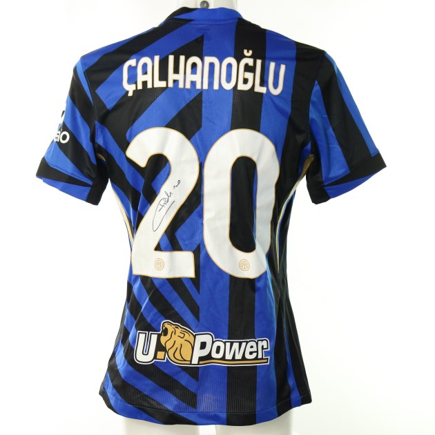 Maglia Gara Çalhanoğlu Inter, 2024/25 - Autografata