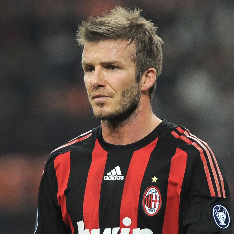 Beckham's AC Milan Unwashed Shirt, UEFA Cup 2008/09