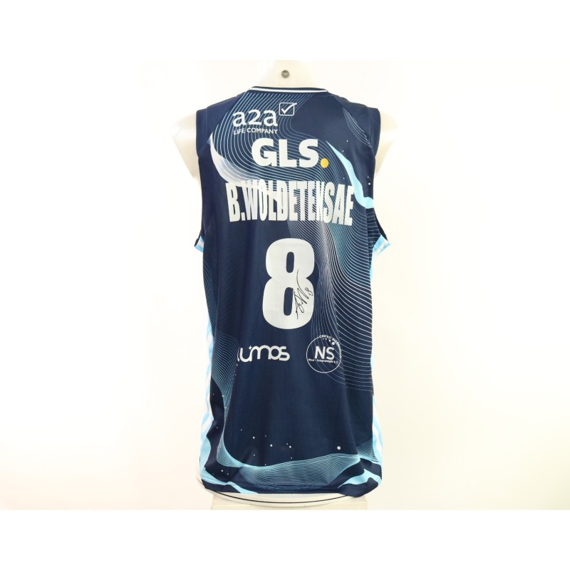 Woldtensae's Signed Match-Worn Kit, Treviso vs Napoli Basket 2024