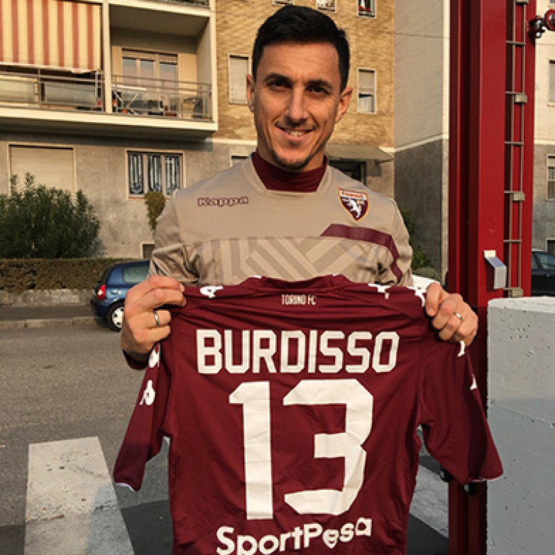 Burdisso's Signed Match-Worn Torino Shirt, 2017/18, + Cleats
