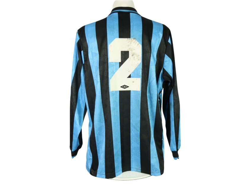 Bergomi's Unwashed Shirt, Inter Milan vs Juventus 1992