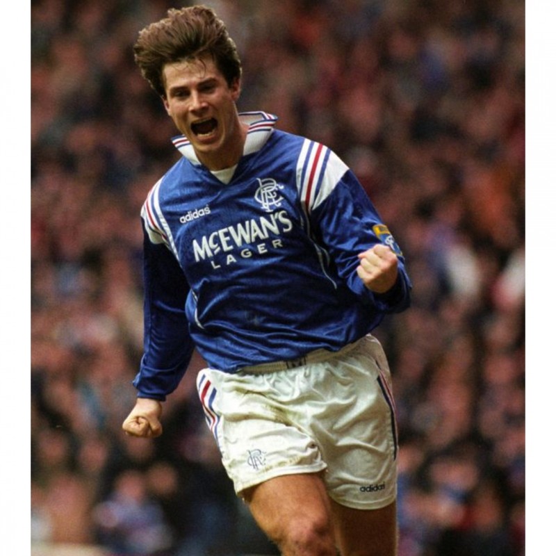 Brian Laudrup's Rangers Signed Shirt, 2020/21