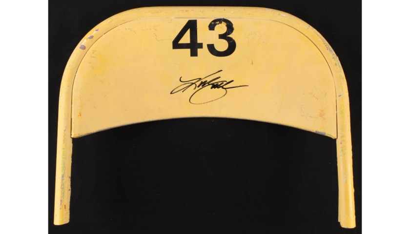 Kurt Busch Signed Original Daytona International Speedway Seat Back