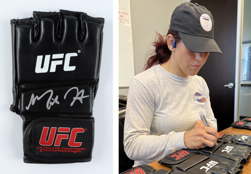 Meisha Tate Signed UFC Glove