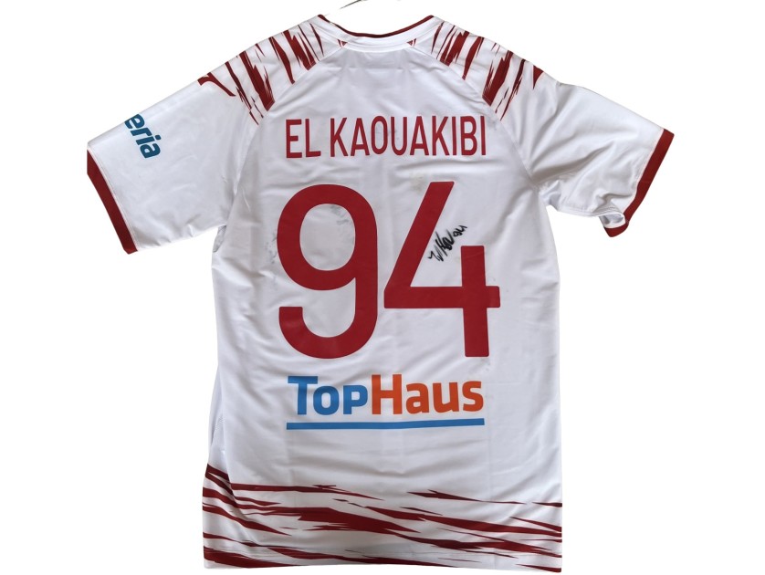 El Kaouakibi's Unwashed Signed Shirt, Sudtirol vs Lecco 2024 