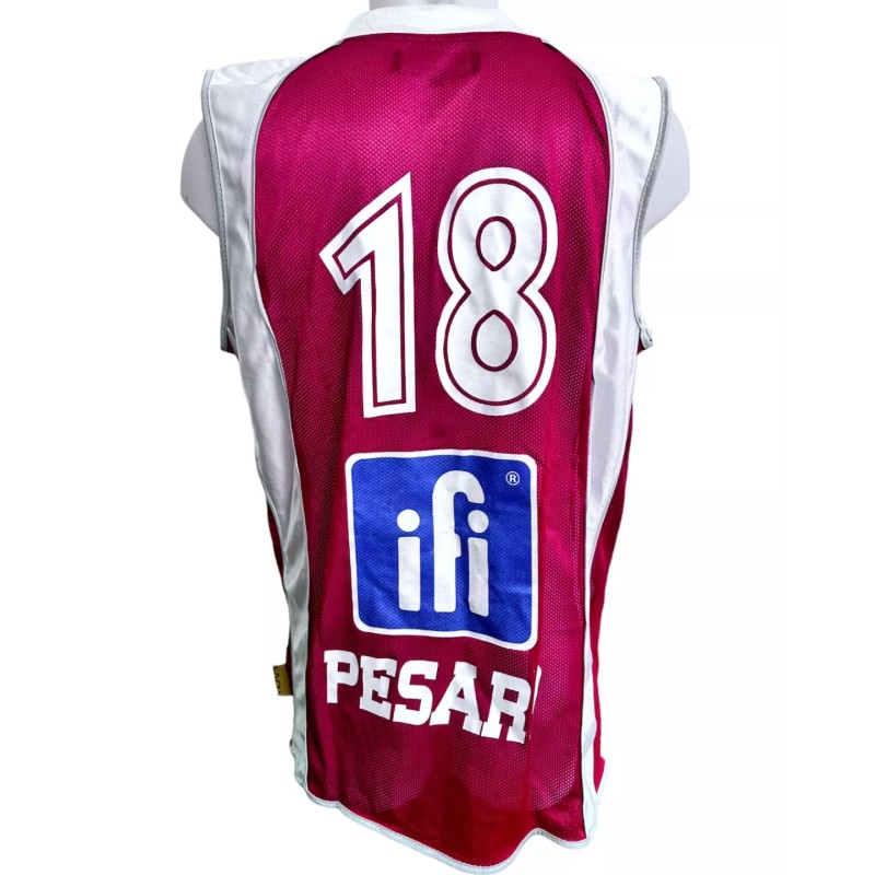 Scavolini Pesaro's 2000s Match-Issued Jersey