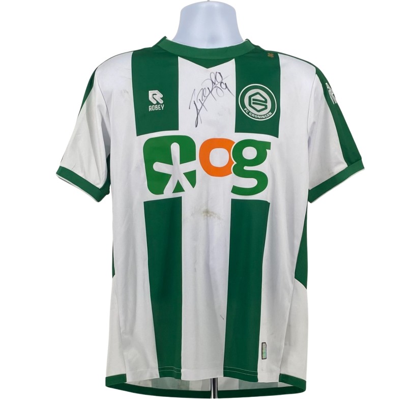 Ricardo Pepi's 2023 Groningen Match Worn Shirt