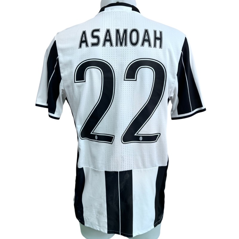 Asamoah's Juventus Unwashed Worn Shirt, 2016/17