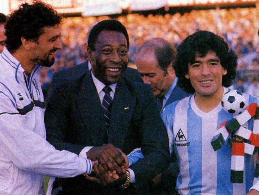 Maradona's Worn Shirt, Italy-Argentina 1987