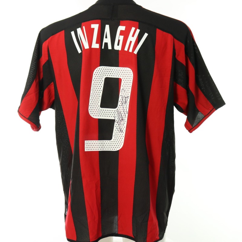 Inzaghi's Official Milan Signed Shirt, 2003/04 