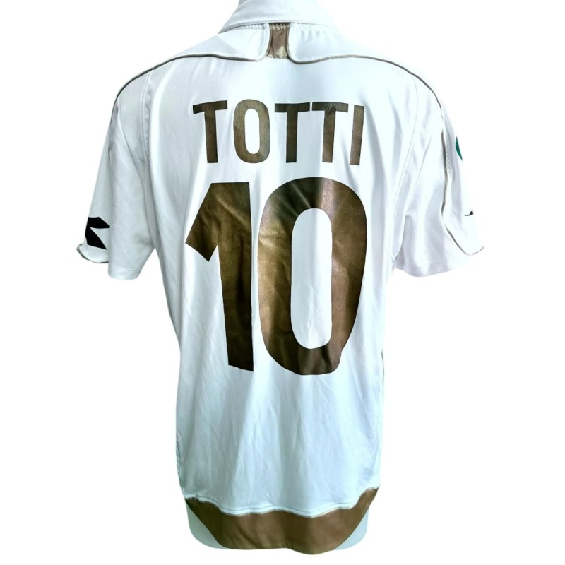 Totti's Match-Issued Shirt Partita del Cuore 2008