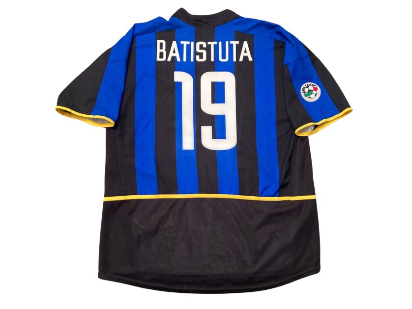 記念グッズ Gabriel Batistuta Signed ASRoma Uniform resizedcrop-