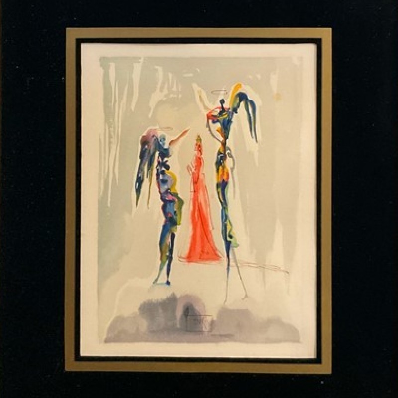 XXI Triptych by Salvador Dalì - Divine Comedy 
