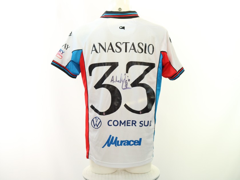 Anastasio's Picerno vs Catania Signed Unwashed Shirt, 2025 