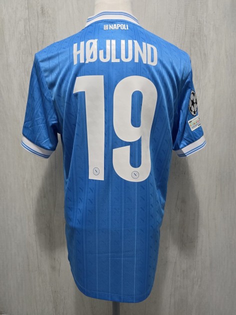 Maglia Gara Hojlund Napoli, UCL 2025/26