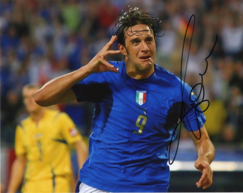 Luca Toni Signed Photograph