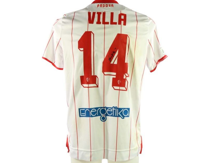 Maglia Villa unwashed Padova vs Fiorenzuola 2023 - Autografata