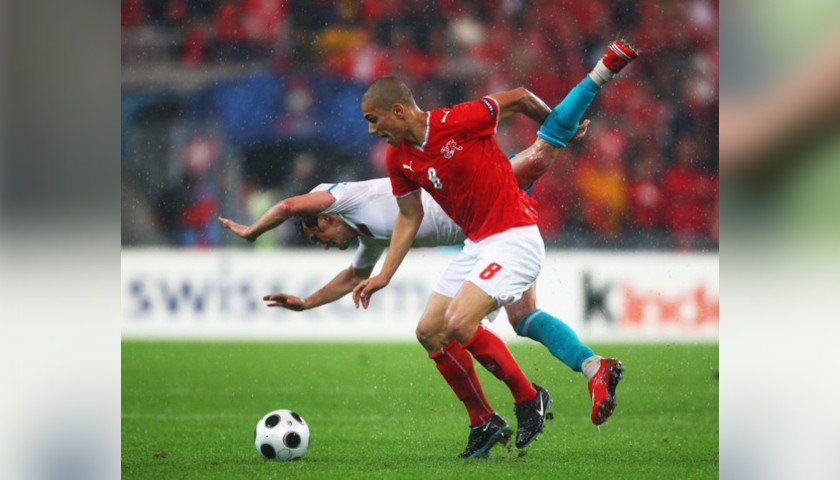 Inler's Switzerland Match Shirt, 2008/09 Season