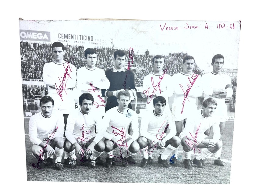 Varese Photograph, Serie A 1967/68 - Signed by the Team