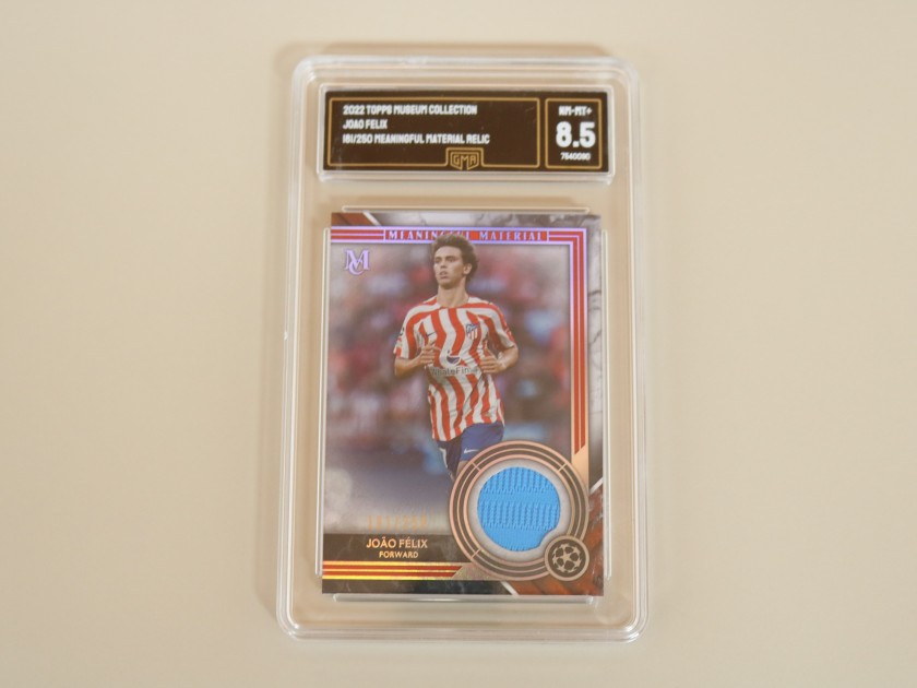 Joao Felix Topps Museum Collection UCL 2022 Card
