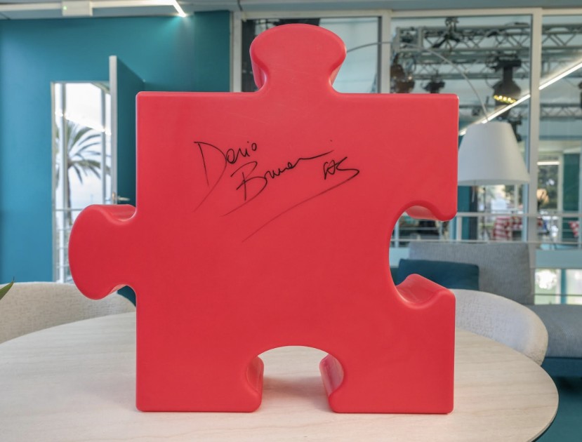 Puzzle design module autographed by Brunori Sas