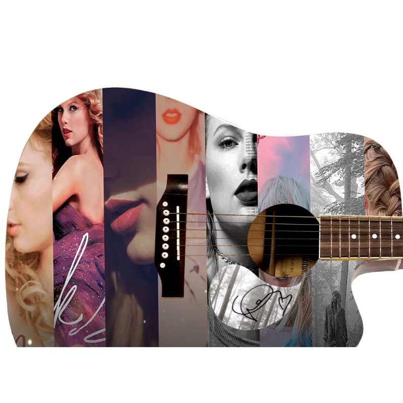 Taylor Swift Signed with Heart Pickguard Custom Signature Edition Guitar