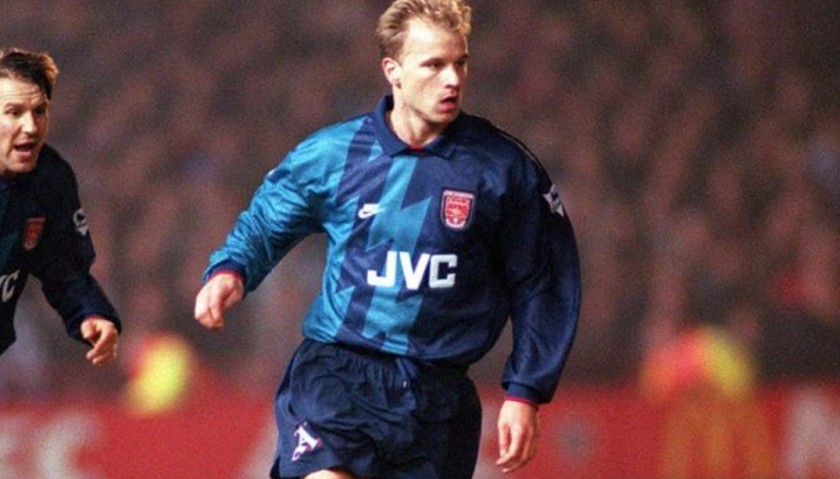 Dennis Bergkamp Arsenal Signed Shirt - 1995/96