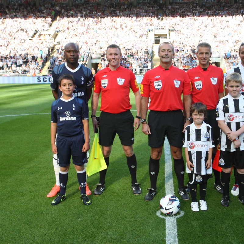 Ball Girl or Ball Boy Place for a Newcastle United Match this Season