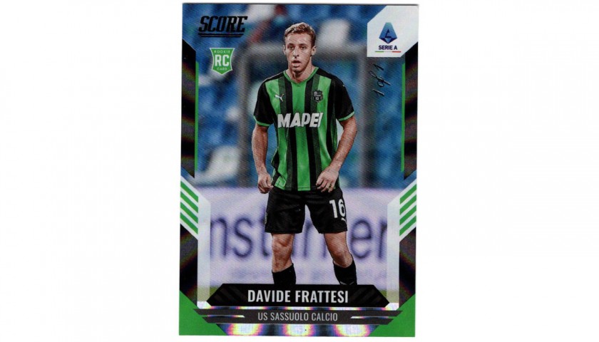 Davide Frattesi Unique Panini Card, Serie A Score 2021/22