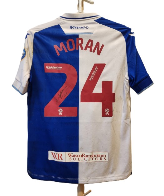 Andrew Moran's Blackburn Rovers 2023/24 Signed Match Worn Shirt