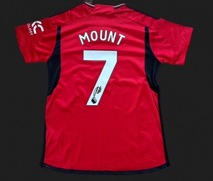 Mason Mount's Manchester United 2023/24 Signed Shirt