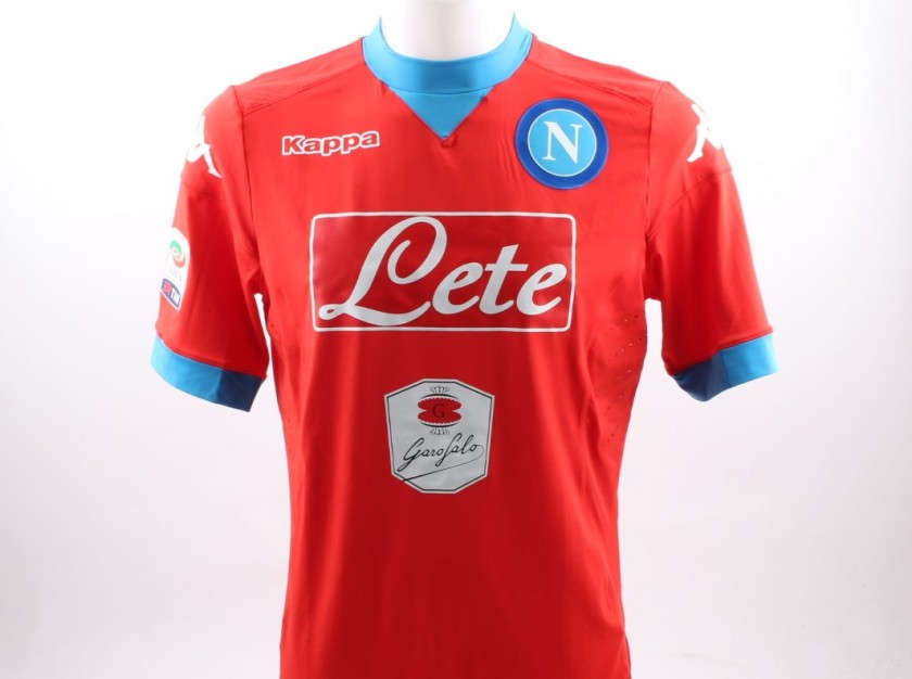 Hamsik Napoli shirt, issued/worn Serie A 15/16 - Signed