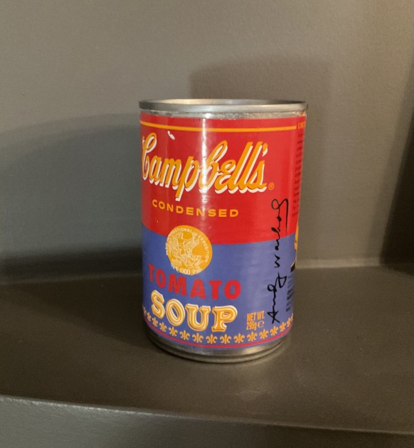 "Campbell's Tomato soup" di Andy Warhol