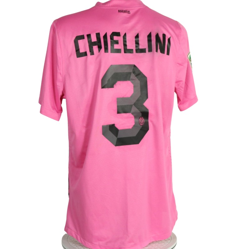 Chiellini's Juventus Match-Issued Shirt, 2011/12