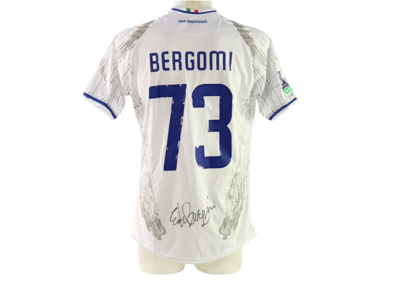 Bergomi's Signed Unwashed Shirt, Sambenedettese vs Union Brescia Coppa Italia Serie C 2025