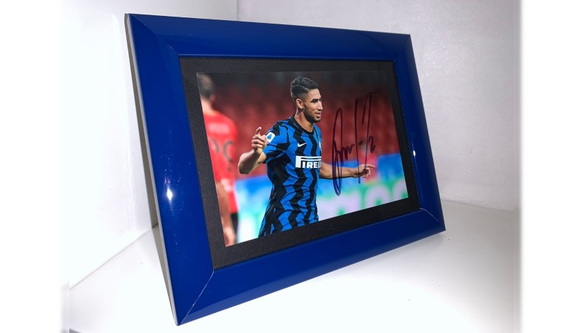 Achraf Hakimi Signed Photograph