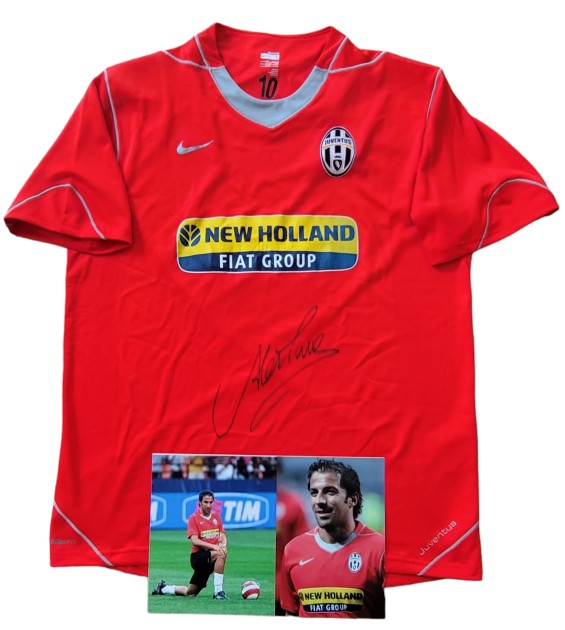 Maglia training Juventus, 2008/09 - Autografata da Alessandro Del Piero