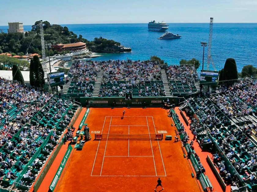 Enjoy 2nd & 3rd Rounds of ATP Monte Carlo Rolex Masters from the Players Gallery