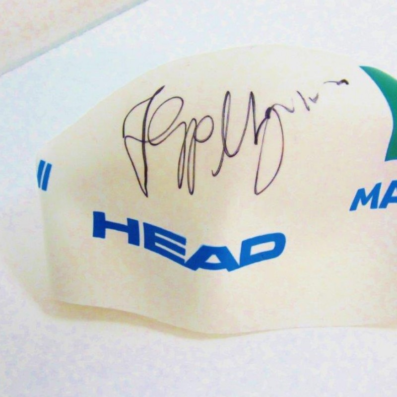 Filippo Magnini swim cap - signed
