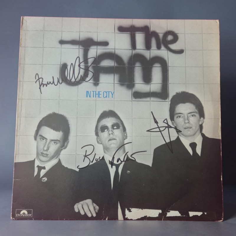 The Jam Signed In The City Vinyl LP